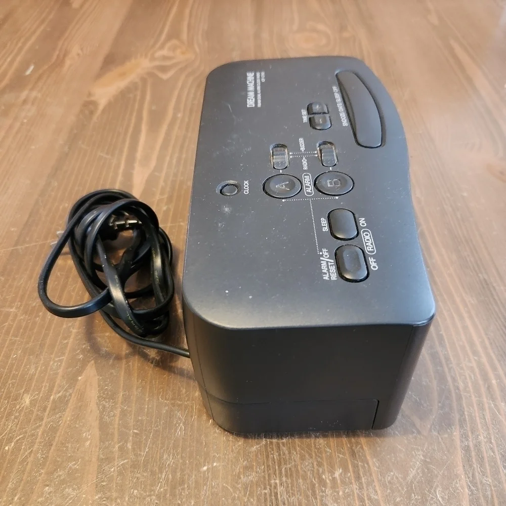 SONY DREAM MACHINE Clock Radio AM/FM Digital ICF-C740 Dual Alarm Backup Battery